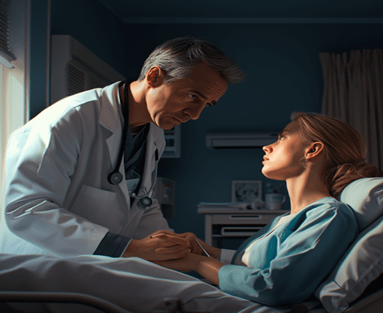 Осмотр кардиологического больного