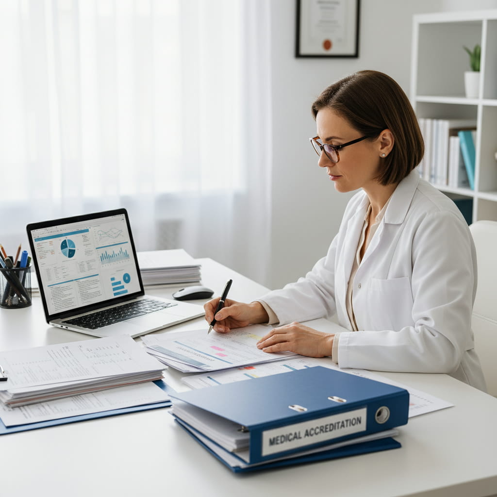 Отчет о профессиональной деятельности врача для аккредитации: нюансы заполнения и согласования
