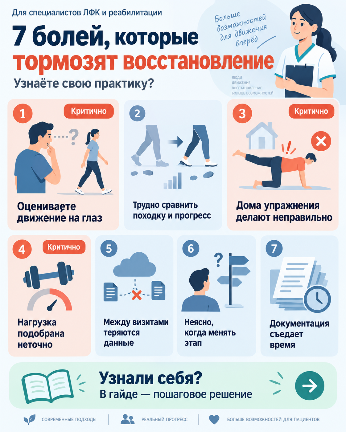 Обзор рабочих ситуаций по теме «ИИ в лечебной физкультуре»