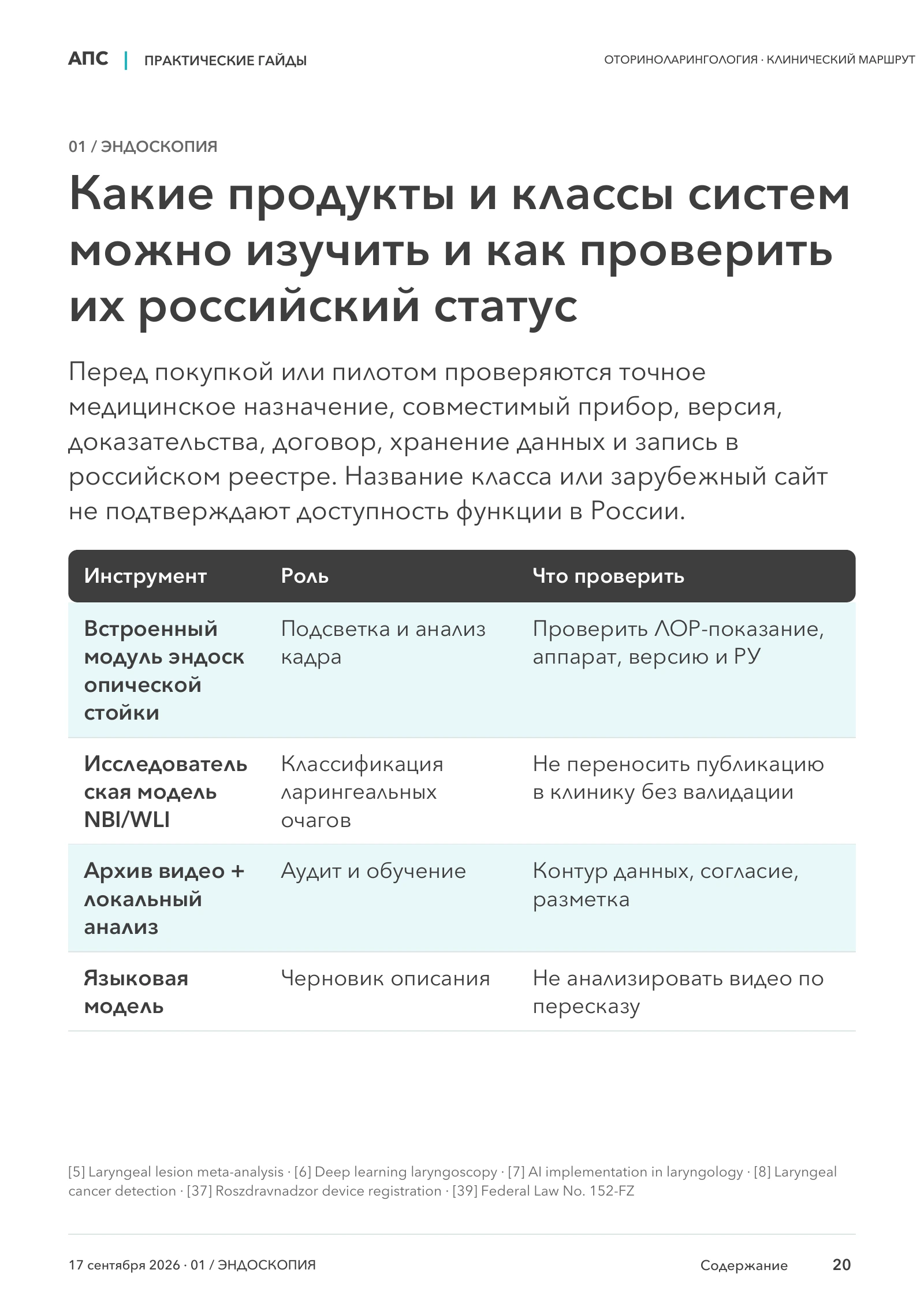 Какие продукты и классы систем можно изучить и как проверить их российский статус — страница 20