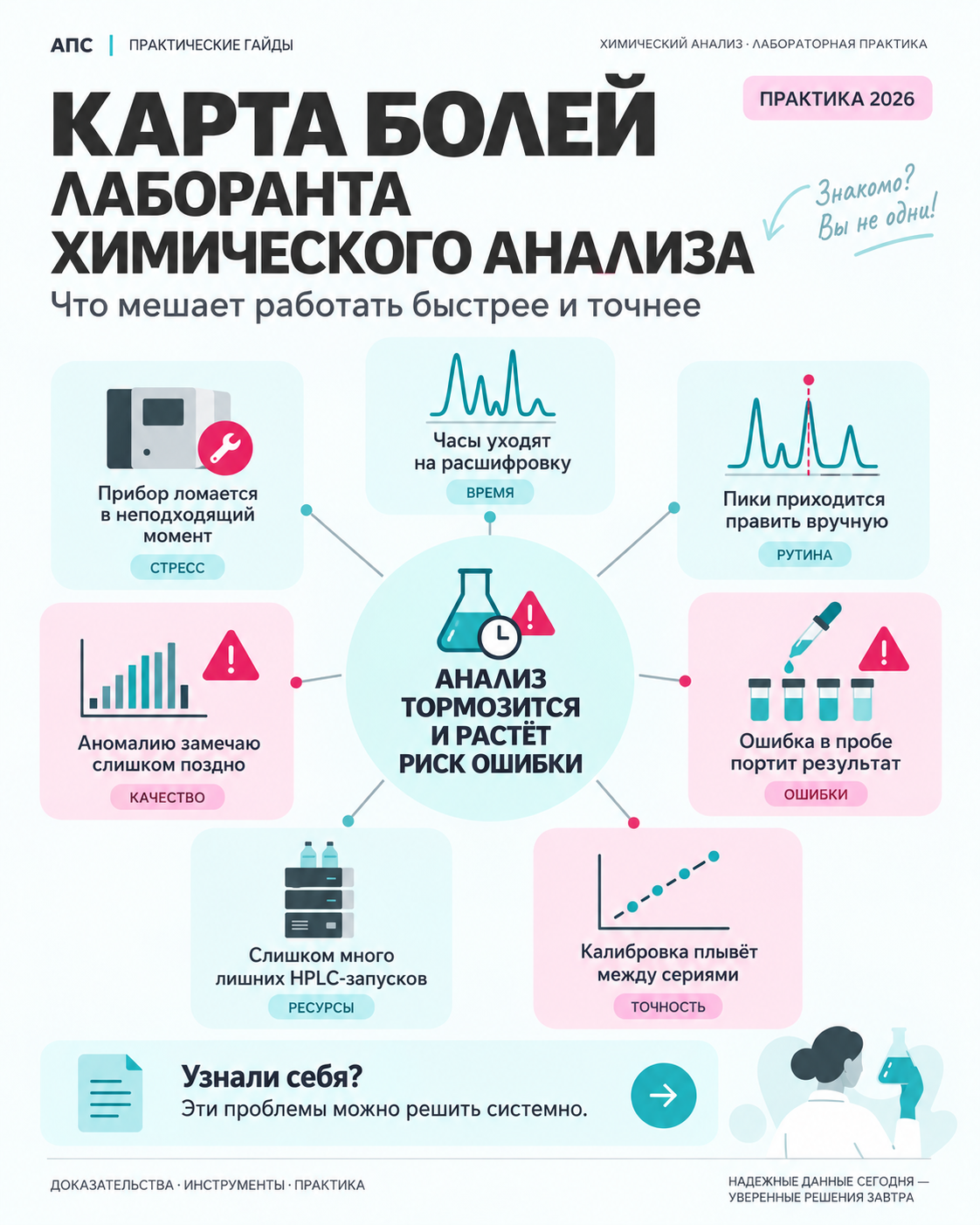 Карта рабочих задач по теме «ИИ в работе лаборанта химического анализа»