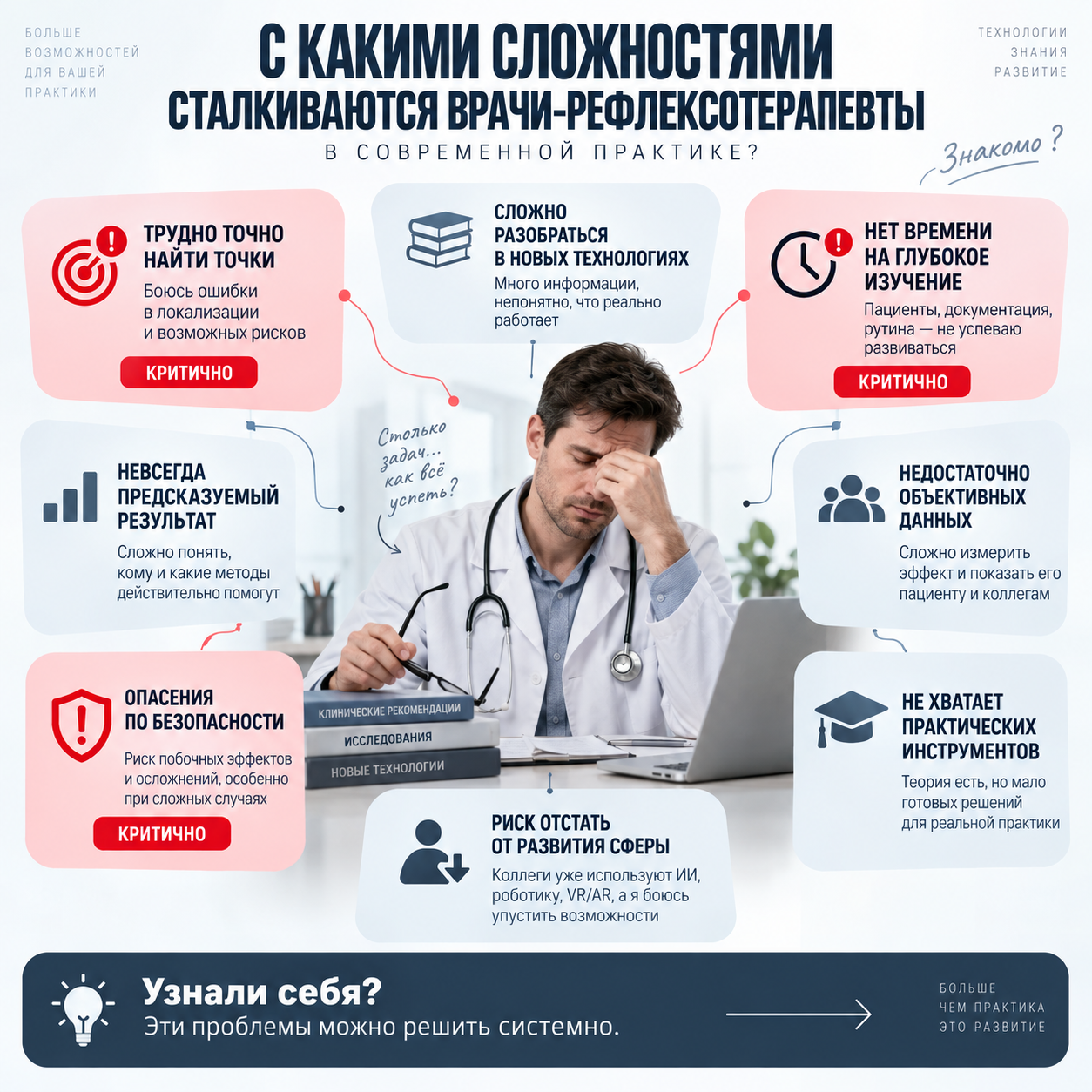 Карта рабочих задач по теме «ИИ в рефлексотерапии»