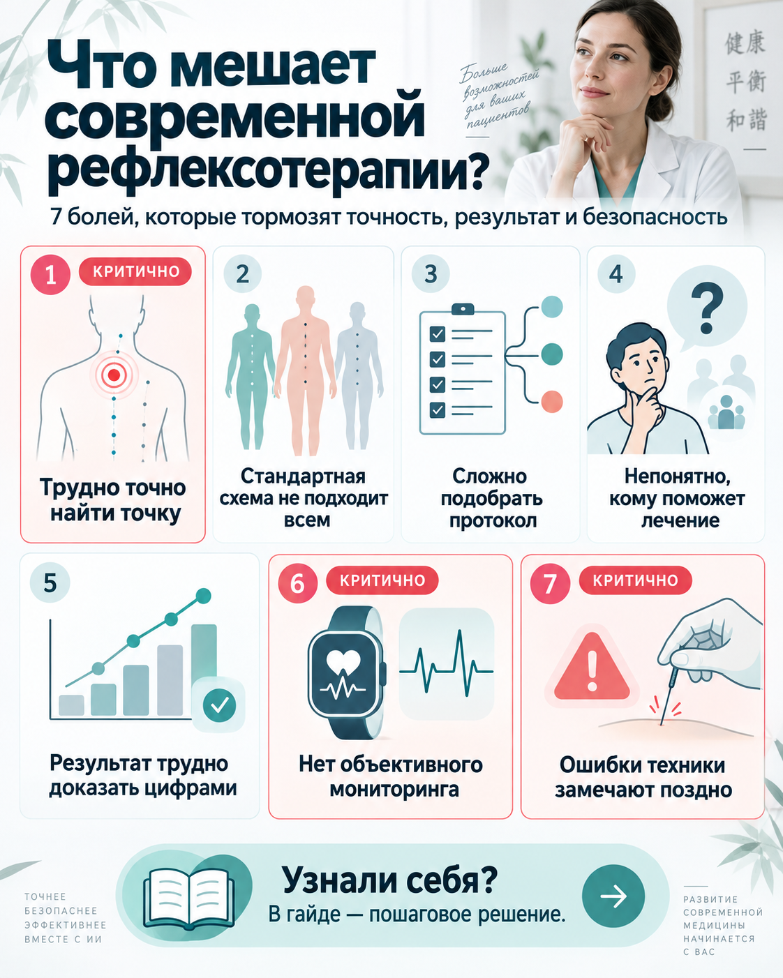 Обзор рабочих ситуаций по теме «ИИ в рефлексотерапии»